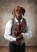 Dog pet photography Vizsla